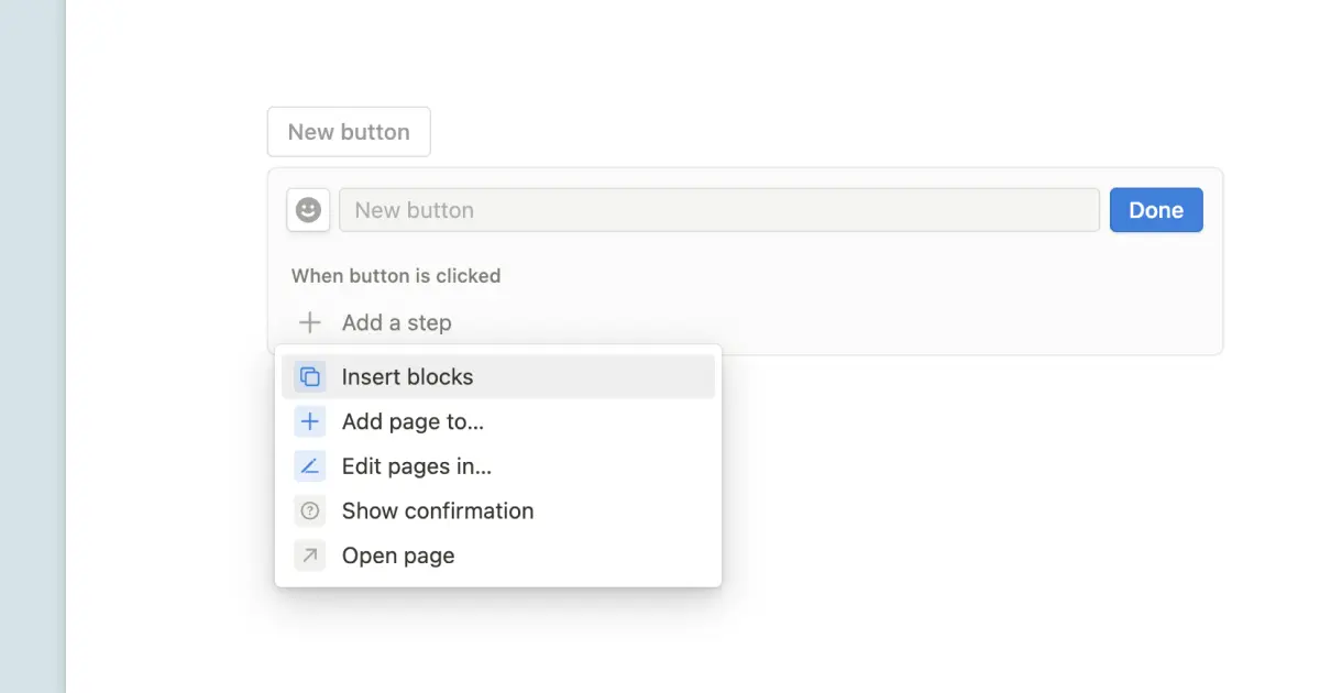 Notion 2.22 : des boutons pour automatiser les tâches manuelles