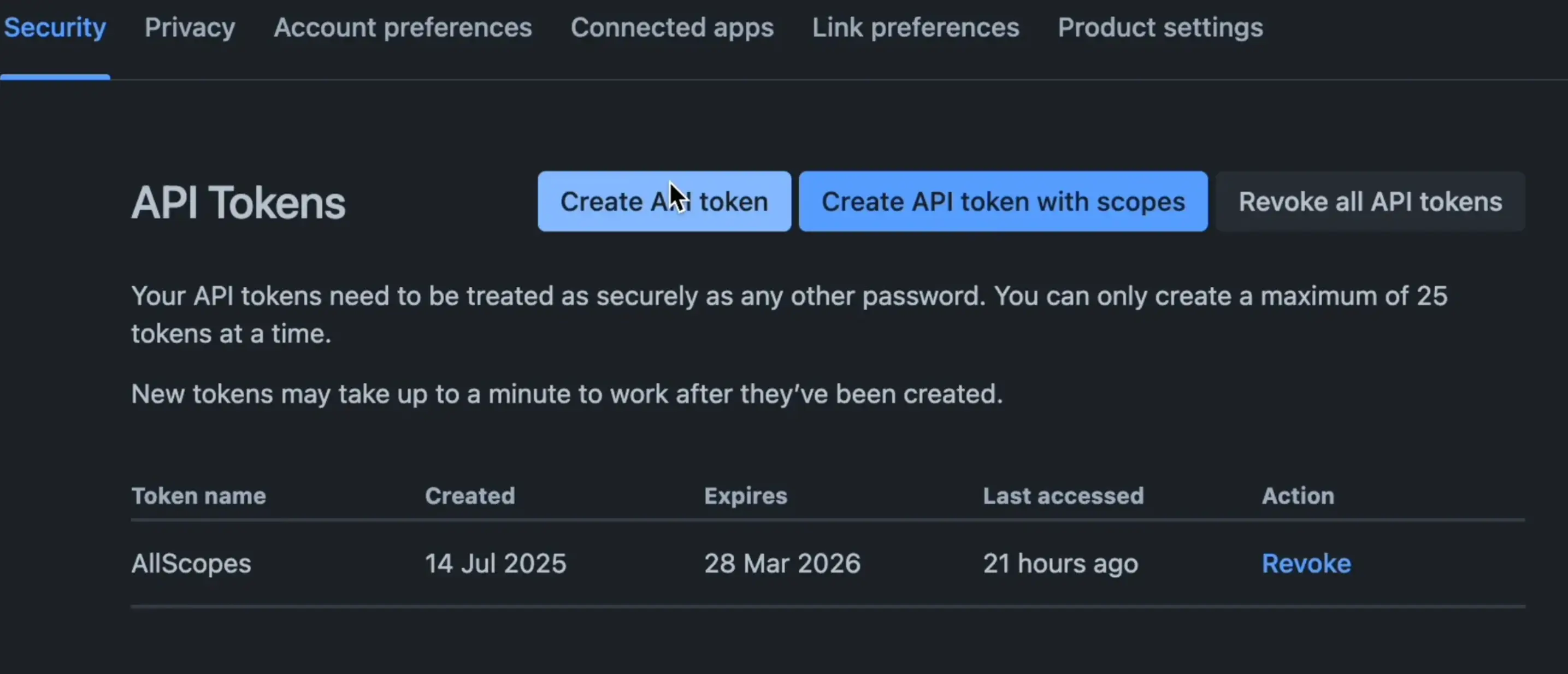도움말 센터: API 토큰 Jira 생성