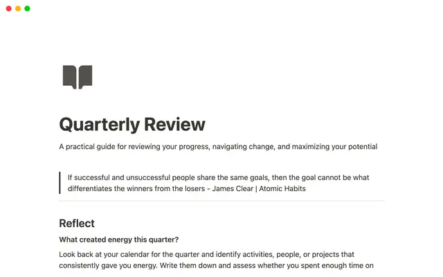 Quarterly Review