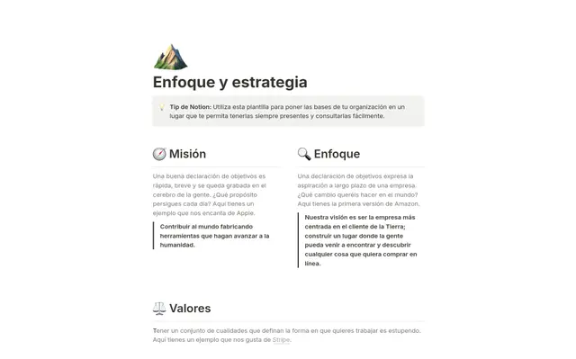 Visión y Estrategia