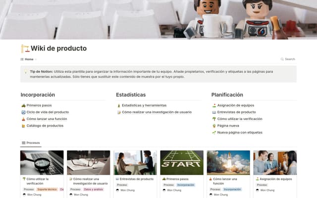 Wiki de producto