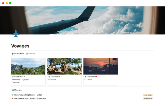 Voyages